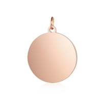 Rose gold Round Necklace