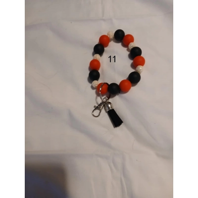 Fringe Beaded Wristlet