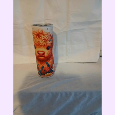 Highland Cow Tumbler