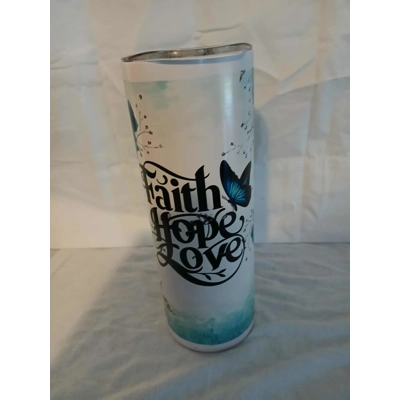 Faith Hope Love Tumbler