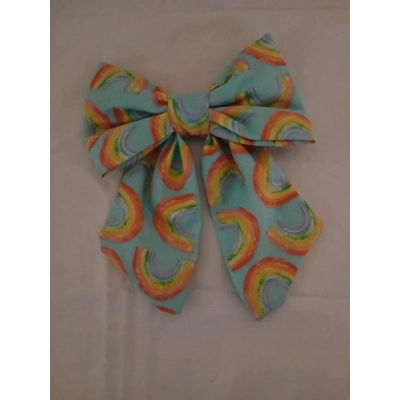 Rainbow Dog Bow