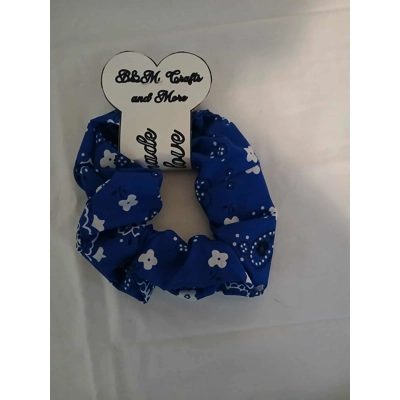 Blue Scrunchie