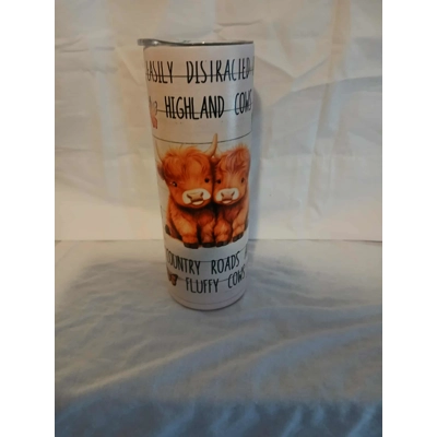 Easily Distracted Highland Cows