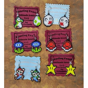 Mario Earrings
