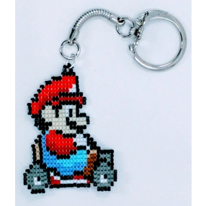 Mario Kart Mario Keychain
