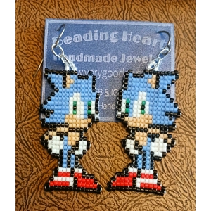 Sonic the Hedgehog Earrings