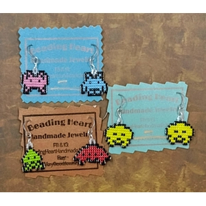 Space Invaders Earrings