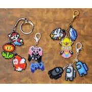 Three Charm Keychain