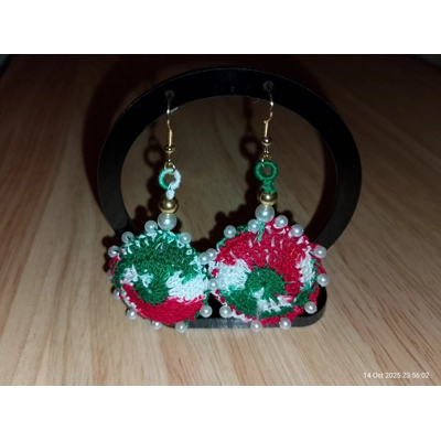 Christmas earrings