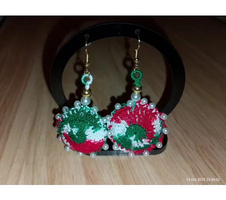 Christmas earrings