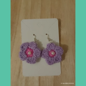Flower earrings