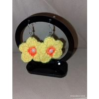 Flower earrings