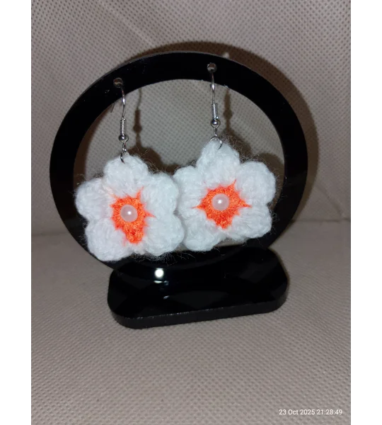 Flower earrings