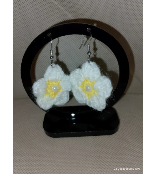 Flower earrings