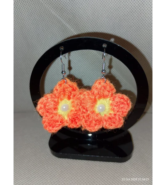 Flower earrings