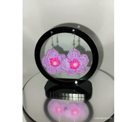 Flower earrings