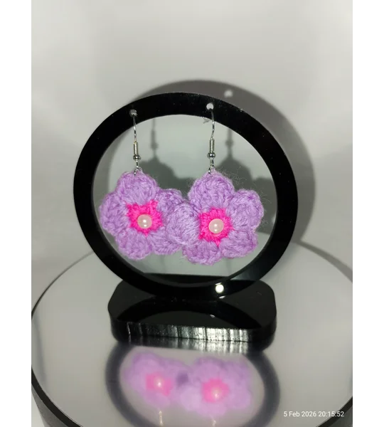 Flower earrings