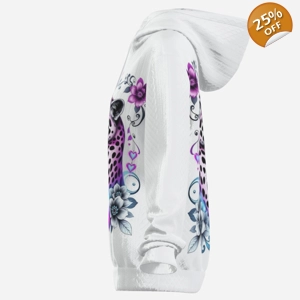 Two Mystical Leopards Hoodie