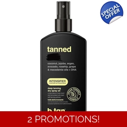 b.tan Best Tanning Oil | Get Tanned Intensifier Dry Spray - Fast, Dark Outdoor..