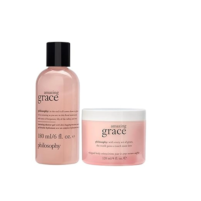 Additional Image for philosophy you're so amazing gift set - 2-pc. amazing grace hydrating shower gel (6oz) & whipped bod