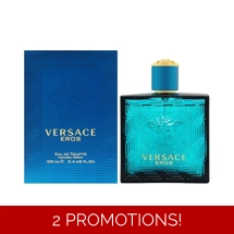Versace Eros for Men 3.4 oz Eau de Toilette Spray