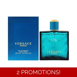 Versace Eros for Men 3.4 oz Eau de Toilette Spray