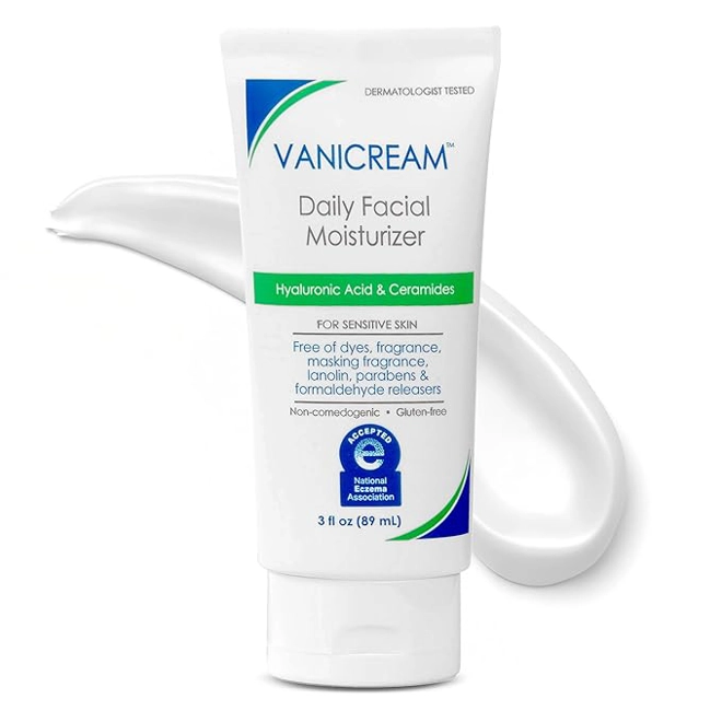 product Image for Vanicream Daily Facial Moisturizer With Ceramides and Hyaluronic Acid - Formulated Without Common Ir