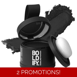 BOLDIFY Hairline Powder - Root Touch Up Hair Color for Gray Coverage - Bald Sp..