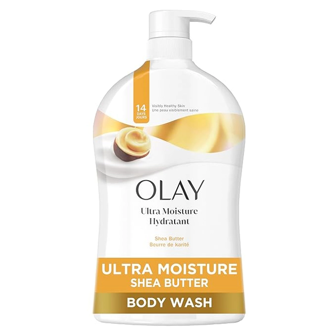 product Image for Olay Body Wash for Women, Ultra Moisture, 24hr Moisturizing, Hydrating & Refreshing, B3 Vitamin Comp