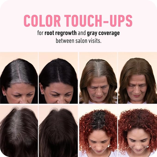 Additional Image for BOLDIFY Hairline Powder - Root Touch Up Hair Color for Gray Coverage - Bald Spot Concealing Hair Pow