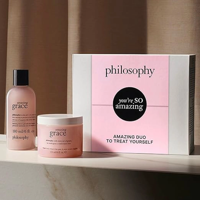 Additional Image for philosophy you're so amazing gift set - 2-pc. amazing grace hydrating shower gel (6oz) & whipped bod