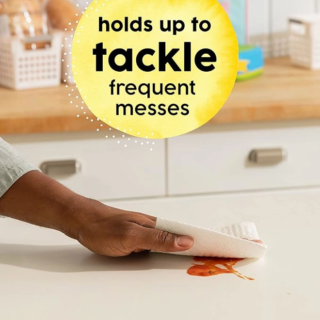 Additional Image for Bounty Essentials Select-A-Size Paper Towels, White, 2 Triple Rolls = 6 Regular Rolls