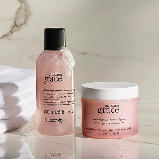 Additional Image for philosophy you're so amazing gift set - 2-pc. amazing grace hydrating shower gel (6oz) & whipped bod