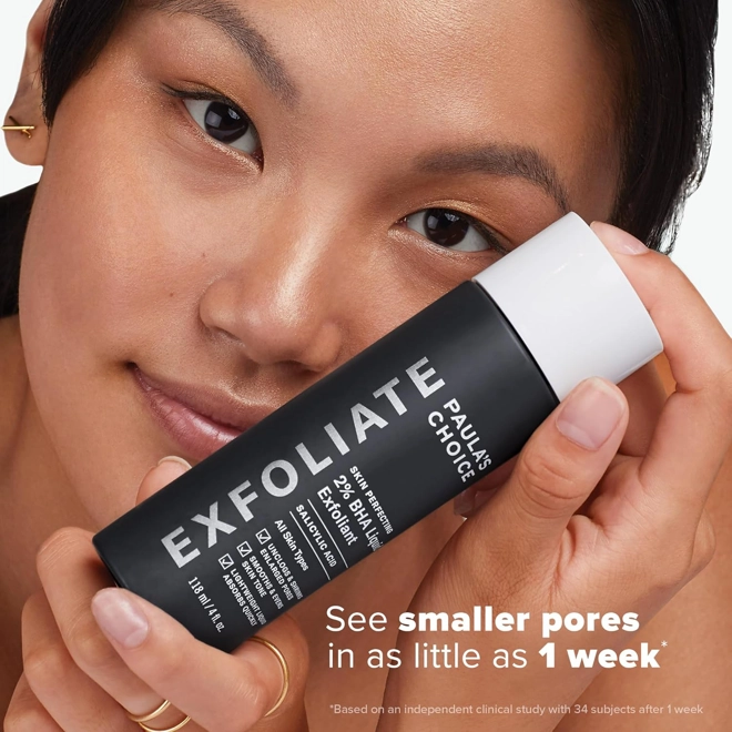 Additional Image for Paula's Choice SKIN PERFECTING 2% BHA Liquid Exfoliant Polish, Salicylic Acid Exfoliant-Facial Polis