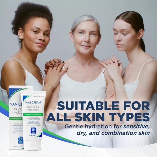 Additional Image for Vanicream Daily Facial Moisturizer With Ceramides and Hyaluronic Acid - Formulated Without Common Ir