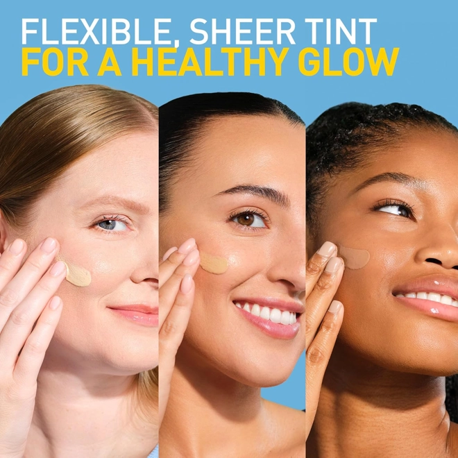 Additional Image for CeraVe Hydrating Mineral Sunscreen SPF 30 with Sheer Tint, Medium | Tinted Mineral Sunscreen with Zi