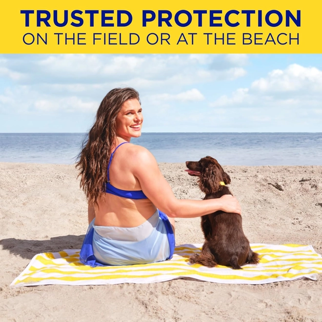 Additional Image for Coppertone Sport Sunscreen Spray SPF 50, Pack of 3, 5.5 Oz Bottles | Sweat, Heat and Water Resistant