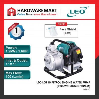 LEO LGP10 PETROL ENGINE WATER PUMP PAM AIR ENJIN KILANG (1.. LEO LGP10 PETROL ENGINE WATER PUMP PAM AIR ENJIN KILANG (1..