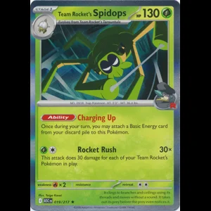 ASC 019/217 Team Rocket's Spidops