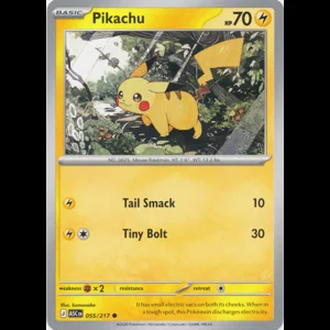 ASC 055/217 Pikachu