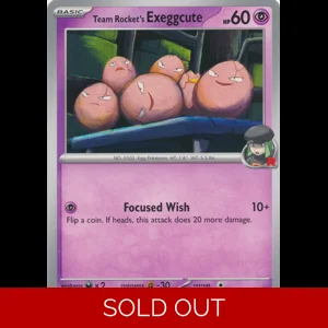 ASC 077/217 Team Rocket's Exeggcute