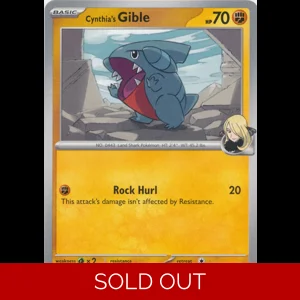 ASC 109/217 Cynthia's Gible