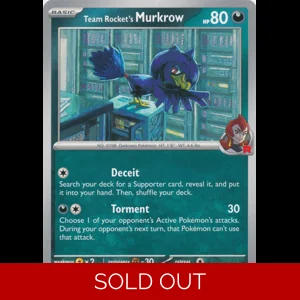 ASC 126/217 Team Rocket's Murkrow