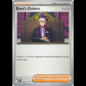 ASC 183/217 Boss's Orders�[Corbeau]