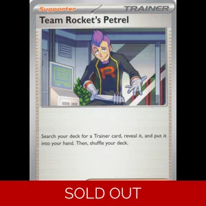 ASC 207/217 Team Rocket's Petrel