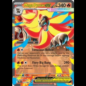 CRI 015/086 Mega Pyroar ex