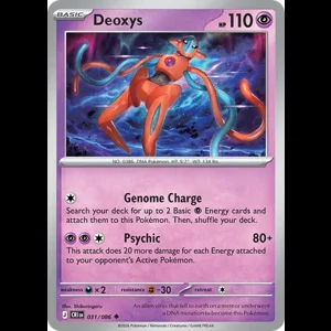 CRI 031/086 Deoxys