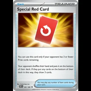 CRI 082/086 Special Red Card