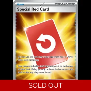 CRI 113/086 Special Red Card