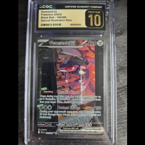 BLK 169/086 Genesect ex CGC 10 Pristine
